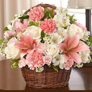 Parsippany Florist | Pink Basket