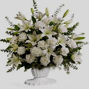 Parsippany Florist | All White Sympathy